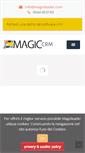 Mobile Screenshot of magicleader.com